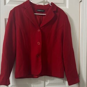 Savannah Bold Red Women's Blazer
